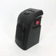 Портативный обогреватель Handy Heater, с терморегулятором и таймером, чёрный, обогреватель дуйчик, бытовой мини тепловентилятор, 400 Вт - изображение 12