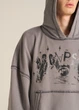 Худі оверсайз OGONPUSHKA Nip графіт XL - изображение 6