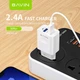Сетевое зарядное устройство на 2 USB BAVIN PC255Y 5V 2.4A с кабелем Lightning Белый - изображение 4