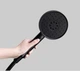 Душова система DIIIB 3в1 (Лейка DXHS002-T, Тримач DXSJG002-T, Шланг DXRG002) Black - зображення 2
