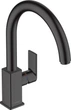 Смеситель кухонный HANSGROHE Vernis Shape M35 матовый черный 71871670 - изображение 1