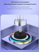 Защитное стекло Vokamo Alloy AR Lens-Enhancer для камеры для смартфона Apple iPhone 15/15 Plus Transparent/Purple (NVK010874) - изображение 7
