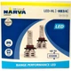 Комплект світлодіодних ламп Narva 18038 HB3/HB4 12/24v 6500K X2 24W RPL Range Performance - изображение 2