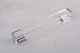 Мебельная ручка Poliplast РП-32/160 акриловая прозрачная - изображение 1