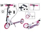 Двоколісний самокат Scale Sports "SS-18". White adn Pink (1188131797) 4257456 - зображення 2