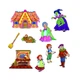 Настольная игра магнитный театр "Пряничный домик" Vladi Toys VT3206-54 Укр 4525873 - изображение 3