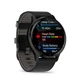 Смарт-часы Garmin Venu 3 Slate Stainless Steel Bezel with Black Case and Leather Band (010-02784-52) - изображение 3
