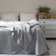 Плед La Modno Grain Sky Gray 200x220 (200287) - изображение 2
