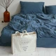 Комплект постільної білизни La Modno Stonewashed Blue 200x220 (200294) - изображение 3