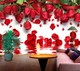 3D Фото Обои PHOTODECOR "Розы с лентами и лепестками над водой" - изображение 6