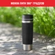Термокружка Tefal Travel Mug Classic 0.5 л Черная (N2020010) - изображение 5