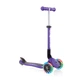 Дитячий триколісний самокат Globber Junior Foldable Lights Violet (437-103) - изображение 3