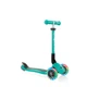 Дитячий триколісний самокат Globber Junior Foldable Lights Emerald Green (437-107) - изображение 1