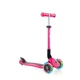 Дитячий триколісний самокат Globber Junior Foldable Lights Fuchsia (437-110) - зображення 2