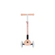 Дитячий триколісний самокат Globber Junior Foldable Lights Ecologic Peach (692-506) - зображення 6
