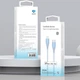 Кабель Vokamo SC4 Luxlink Type-C to Lightning 20 Вт 1.2 м Сріблястий (UFTSC4) - зображення 6