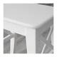 Табурет IKEA INGOLF белый 001.522.82 - изображение 4