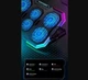 Охлаждающая подставка для ноутбука 15-17.3 дюймов Ice Coorel N6 RGB - изображение 3