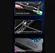 Охлаждающая подставка для ноутбука 15-17.3 дюймов Ice Coorel N6 RGB - изображение 8