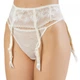 Пояс для панчохів жіночий мереживний Felisiya Lingerie Айворі 300-004 M - зображення 1