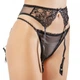 Пояс для панчохів жіночий мереживний Felisiya Lingerie Чорний 301-170/101 L - зображення 7