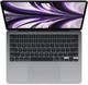 Laptop Apple MacBook Air 13.6" M2 8/256GB 2022 (MLXW3ZE/A) Space Gray - obraz 2