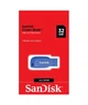 Флеш-накопичувач SanDisk USB 2.0 Cruzer Blade 32Gb Electric Blue (SDCZ50C-032G-B35BE) - изображение 2