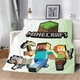 Плед Minecraft покрывало с 3D рисунком размер 160х200 - изображение 2