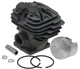 Поршневая VJ Parts для бензопилы St MS 260 NICASIL d44 dпальца 10мм 11210201203 - изображение 3