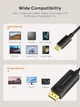 ​Кабель CableCreation CD0757 Type-C to DisplayPort 1.4 Black - изображение 7