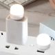 Портативна USB LED-лампа світильник компактний ліхтарик холодне біле світло Warm, Athand - зображення 1