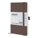 Щотижневик Axent 2024 Partner Soft Diamond, 125x195 мм, горіховий (8518-24-56-A) - зображення 1