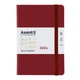 Ежедневник Axent 2024 Partner Soft Diamond, 145x210 мм, бордовый (8818-24-05-A) - изображение 3