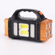 Ліхтарик ручної акумуляторний HB-2678 40LED+COB з сонячною панелью і аккумулятором 1500mah (5002454) - зображення 1