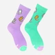 Носки NOSKAR Kitten Lavander коттон 36-40 Разноцветные (ROZ6501001688) - изображение 1