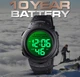 Мужские тактические часы Skmei Neon Black 1134 Store - изображение 2