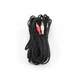 Аудіо-кабель Cablexpert (CCA-458-15M) 3.5mm-2хRCA 15м, стерео, Black - зображення 3