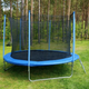 Батут Motion Sport Line 10ft (305 см) синій з внутрішньою сіткою: до 150 кг, для дітей, дорослих, дачі, вулиці - зображення 7