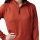 Термореглан жіночий 5.11 Tactical Women's Stratos 1/4 Zip Ox Blood XL (62417-469) - зображення 3