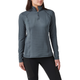 Термореглан жіночий 5.11 Tactical Women's Stratos 1/4 Zip Turbulence S (62417-545) - зображення 4