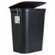 Корзина для белья с крышкой Rotho Brisen 50l черный - изображение 2