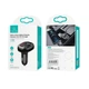 Адаптер автомобильный USAMS with Bluetooth FM Digital Display US-CC143 C25 |2USB/1Type-C, 3A/50W, QC/PD, TF| черный - изображение 2