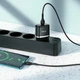 Адаптер сетевой HOCO Type-C to Type-C Cable Victorious single port charger set N24 |1Type-C, 20W/3A, PD/QC| черный - изображение 4
