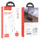Адаптер сетевой Hoco Lightning Cable Star round dual Port charger set C88A |2USB, 2.4A| белый - изображение 5