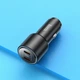 Адаптер автомобільний Hoco Clear way dual port PD Car charger NZ3 |2Type-C, 40W/3A, PD/QC| чорний - зображення 6