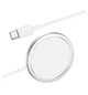 Зарядка Qi XO magnetic wireless charger CX004 |15W| белая - изображение 1