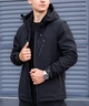 Демисезонная куртка из софтшелла Pobedov XL Черная К-1086 - изображение 1