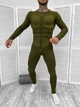 Термобілизна активна Tactical Thermal Suit Olive XL - зображення 2