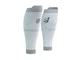 Компрессионные гетры спортивные Compressport R2 Oxygen, White/Neble Grey, T1 (размер 30-34) - изображение 1