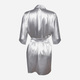 Peniuar damski DKaren Housecoat 90 M Silver (5901780652296) - obraz 5